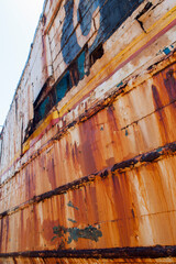 Épave de bateau de pêche