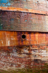 Épave de bateau de pêche