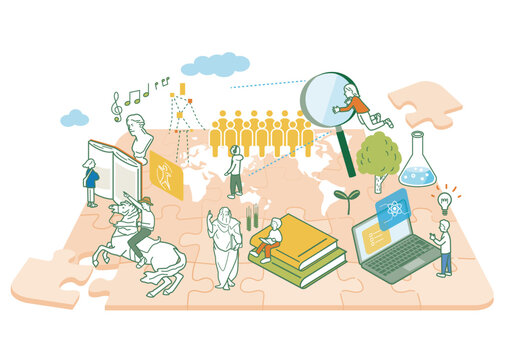 education concept puzzle world map clip art preview