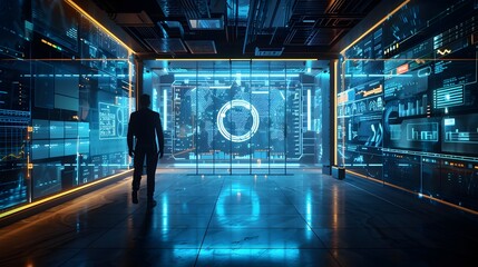 Futuristic Data Science and Analytics Hub with Advanced Powered Technology