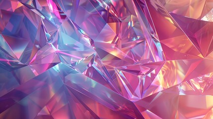 abstract background with pink diamond triangles