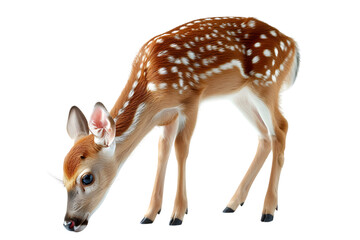 deer isolated on white background