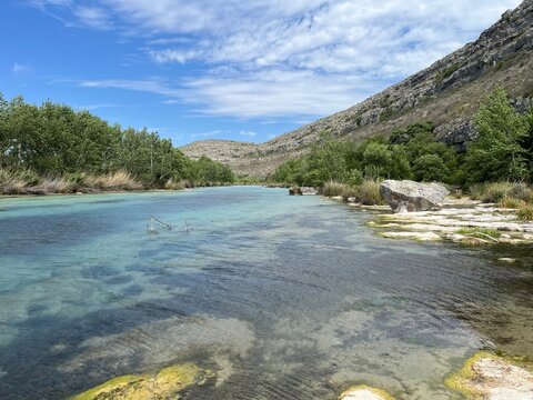 Devils River in Devils River State Natural Area, Texas
