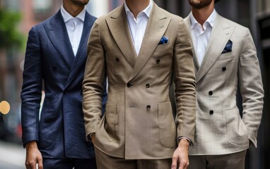 Tailored Mens Formal Attire, Customized Mens Formal Wear, Refined Elegance