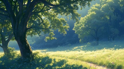 Fototapeta premium Picturesque views to inspire your artistry