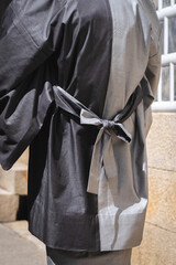 着物を着た日本人女性