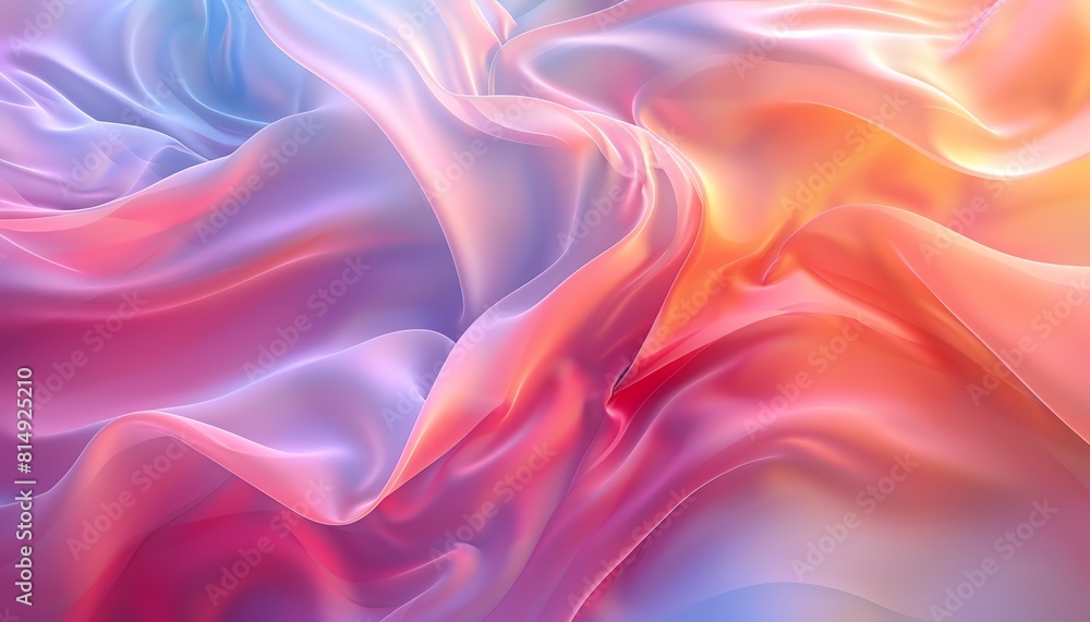 Poster smooth abstract color gradient background, versatile for use in graphic design or creative projects
