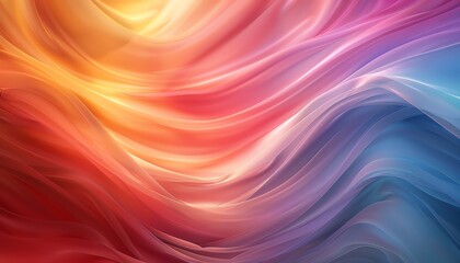 Obraz premium Smooth abstract color gradient background, versatile for use in graphic design or creative projects