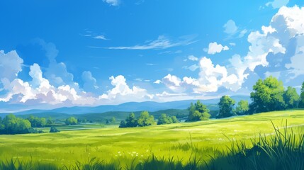 Fototapeta premium Enchanting landscapes of fantasy and imagination