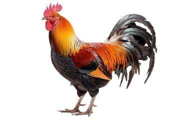Fototapeta premium big beautiful rooster