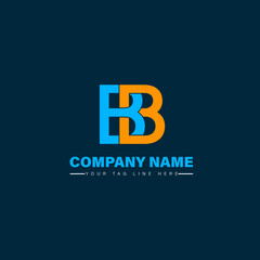 Letter B+B Logo Design