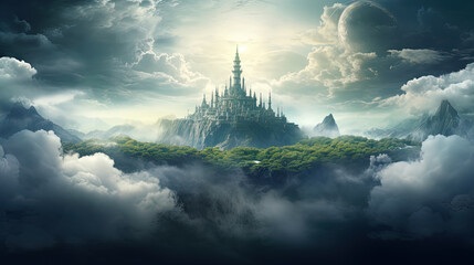 Fantasy landscape.