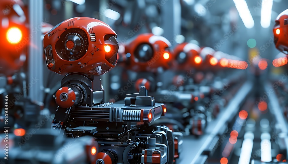 Poster AI driven precision in robotic assembly lines