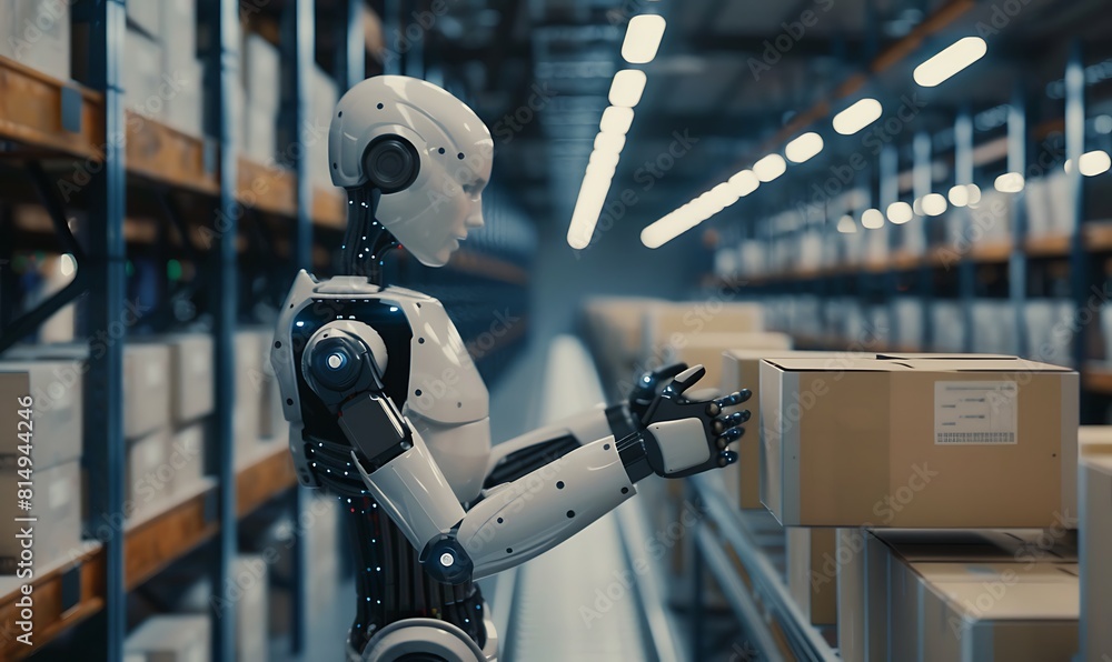 Aufkleber seamless integration of ai in supply chain management