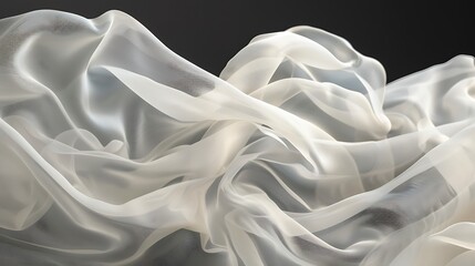 Flowing fabric 