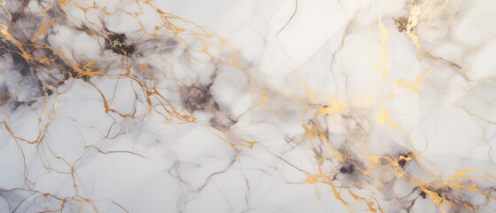 Overhead shot of an opulent marble floor with gold veins, rich and extravagant for luxury settings,