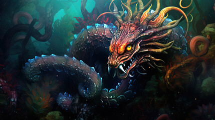 Deep sea dragon.