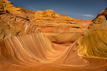 Coyote Buttes- The Wave on a sunny spring day.