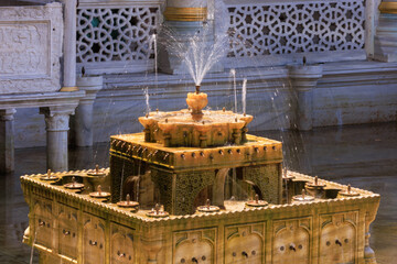 Elements of architectural decorations, fountains and taps for drinking water, decorative fountains...