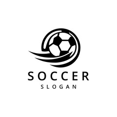 Obraz premium Soccer Logo or Football Club Sign