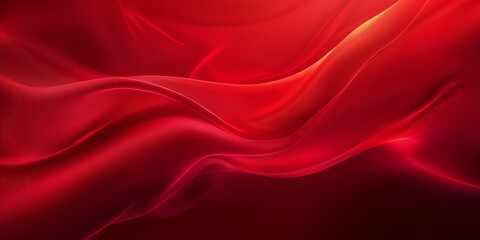 Obraz premium Background advertising banner, minimalistic red background for photo, delicate veil of red color, gradient, noise effect