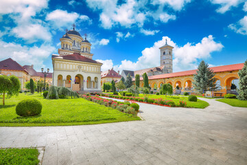 Amazing Coronation Orthodox Cathedral in Fortress of Alba Iulia