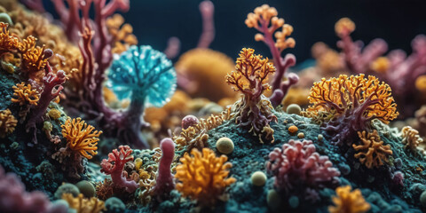Fototapeta premium tropical coral reef