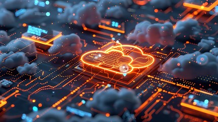 cyber, wallpaper, hardware, cloud computing, graphic, modern, blue, chip, big data, science, software, motherboard, virtual, networking, code, connect, system, database, innovation, technology, networ