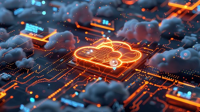 cyber, wallpaper, hardware, cloud computing, graphic, modern, blue, chip, big data, science, software, motherboard, virtual, networking, code, connect, system, database, innovation, technology, networ