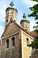 Fototapeta premium Der Naumburger Dom in Deutschland