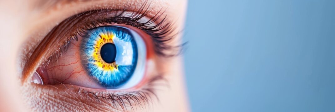 Enigmatic alien eyes  swirling galaxies of color and depth, hinting at unfathomable intelligence