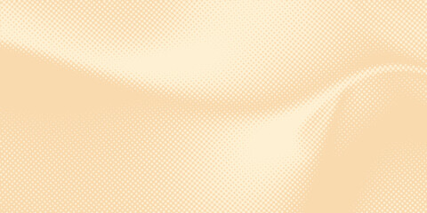 Abstract dots halftone brown color pattern gradient texture background vector illustration