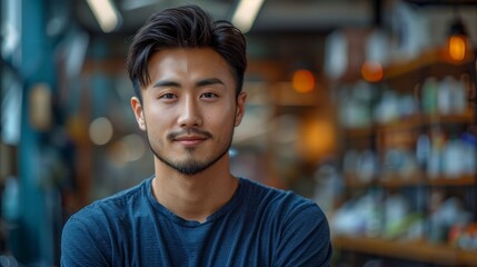 teenage Chinese engineer creating innovative solutions for waste management