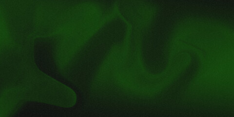 Mysterious and ethereal green smoke patterns on a dark background