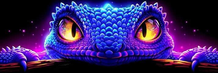 Enigmatic alien eyes  swirling galaxies of color and depth hint at unfathomable intelligence