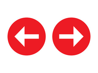 arrow right left icon design illustration.