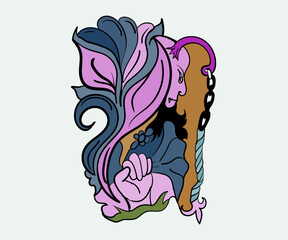 abstrak design good for t-shirt grapic, and any design element