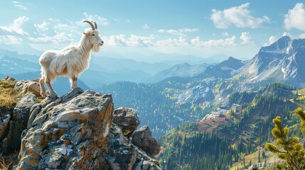 Mountain goat trekking , Mountain goat hike