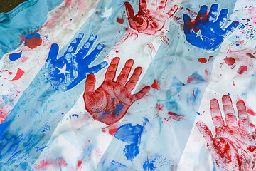 Navy vet and child saluting, Memorial Day respect.