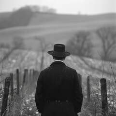 American anthropologist studying the cultural practices of Amish communities