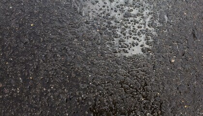 texture of wet asphalt