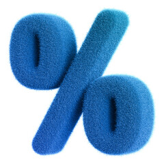 Percent Symbol 3D Icon