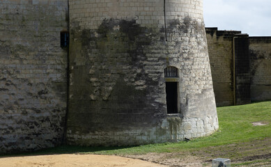 Renaissance castle of  Saumur, France.