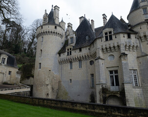 Fototapeta premium Renaissance castle of Ussé, France.