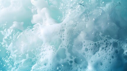 Obraz premium Background image, light blue tone, texture, design, pattern, image, border, ai, art, abstract