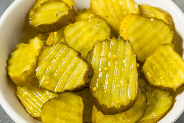 Organic Jarred Bread and Butter Dill PIckles