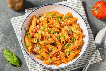 Italian Homemade Pennoni Pasta