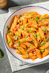 Italian Homemade Pennoni Pasta