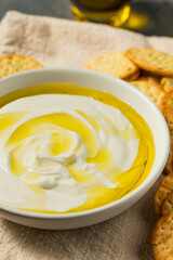 Organic Whipped Ricotta Dip Appetizer