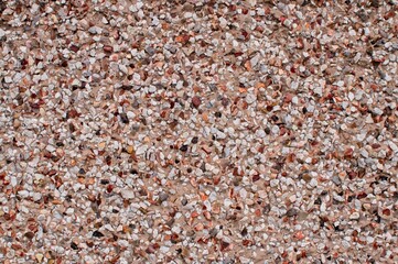 texture of pebbledash wall